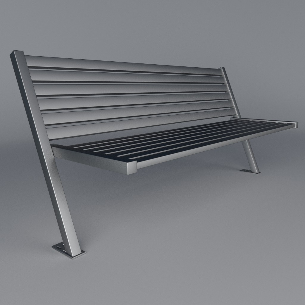 Modern Bench preview image 1